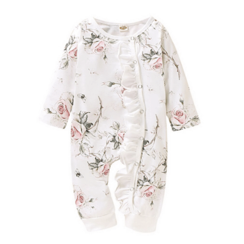 ROSALIE Ruffle Jumpsuit - Hazel & Bo