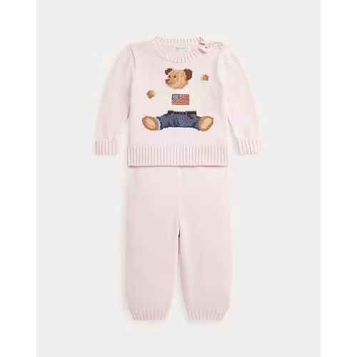 Ralph Lauren Polo Bear Sweater & Pant Set