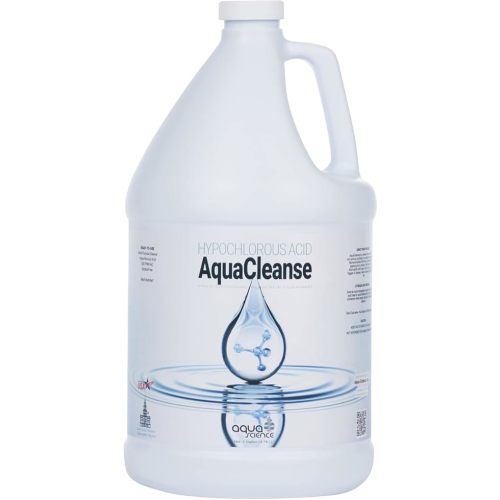 AquaCleanse Hypochlorous Acid Bulk 1 Gallon 500PPM All-Purpose HOCL Cleaner