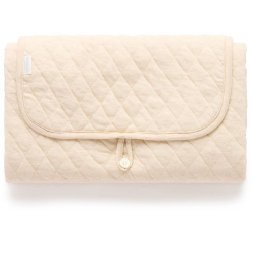 Beige Quilted Change Mat - Baby Changing - Purebaby - Purebaby