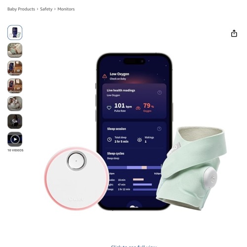 Amazon.com : baby owlet sock