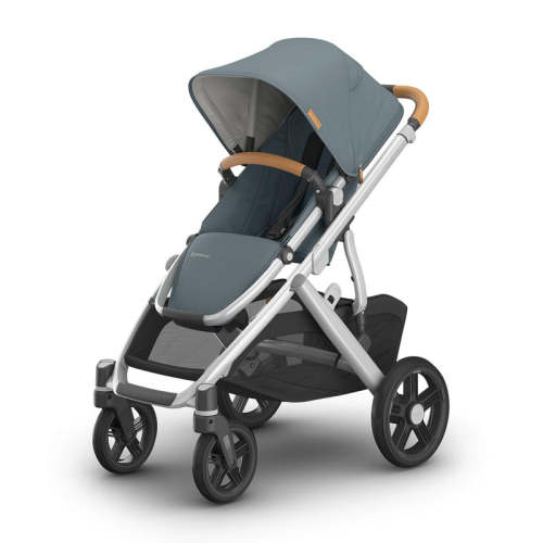 UPPAbaby Vista V3 Stroller, 2025, Callum (Stone Blue/Silver Frame)