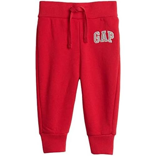 GAP Baby Boys' Logo Pull-on Jogger Sweatpants