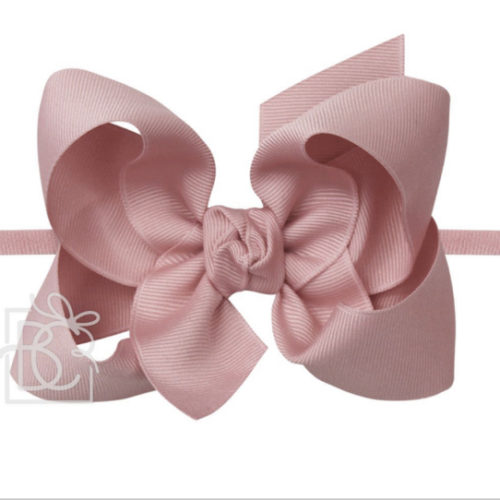 Satin Double Knot Bow on Clip