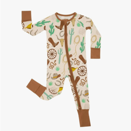 Little Sleepies Pajamas for Baby Boys & Girls, Viscose from Bamboo Baby Pajamas, Snug Baby Sleeper, Toddler PJs, 2-Way Zipper