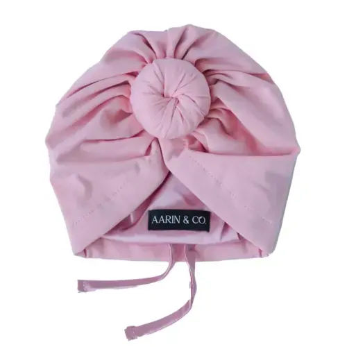 Adjustable Satin Lined Turban-Snow – Aarin & Co.