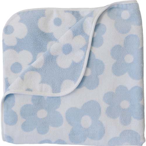 Coastal Floral Organic Cotton Beach Towel – Mebie Baby