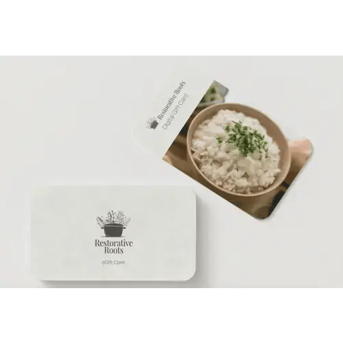 Healing Meal Gift Cards for Postpartum Recovery Support