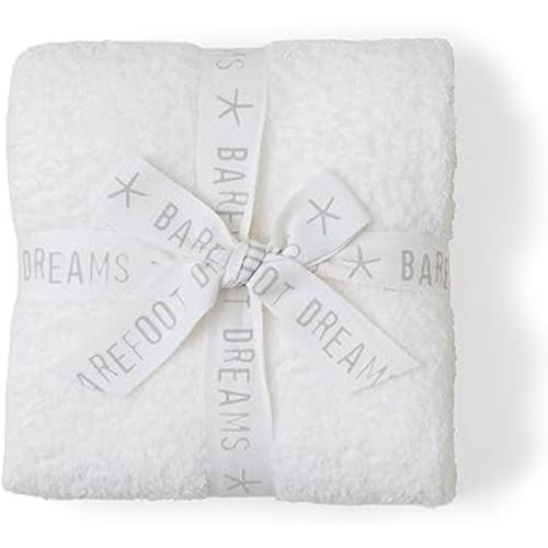 Barefoot Dreams® CozyChic® Stroller Blanket, Pearl, 30"x40"