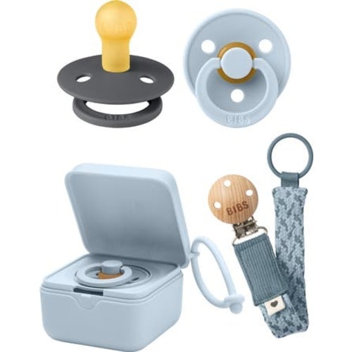 Pacifer, Pacifier Box & Pacifier Clip Set