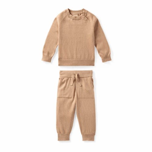 Cotton Child's Two-Piece Sweater Set