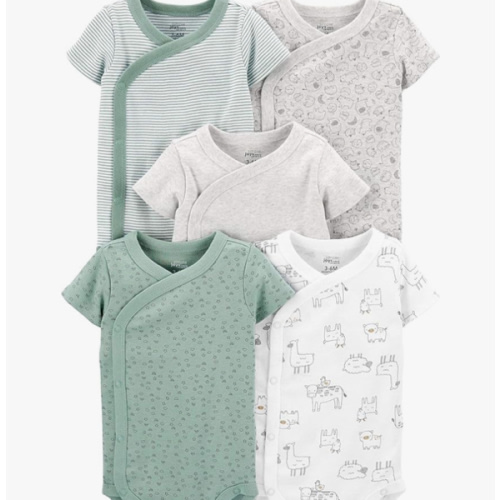 Simple Joys by Carter's unisex-baby 5-pack Side Snap Short-sleeve Bodysuit