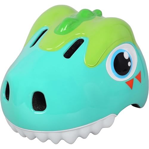 Dinosaur Bike Helmet for 1-3-5-8 Toddler Baby Kids, Lightweight Bicycle Helmet for Cycling Skateboard Roller Skate & Multi-Sports,2 Sizes for Boys and Girls