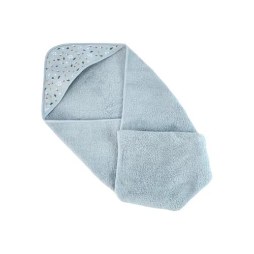 Cotton Hooded Towel - Forest