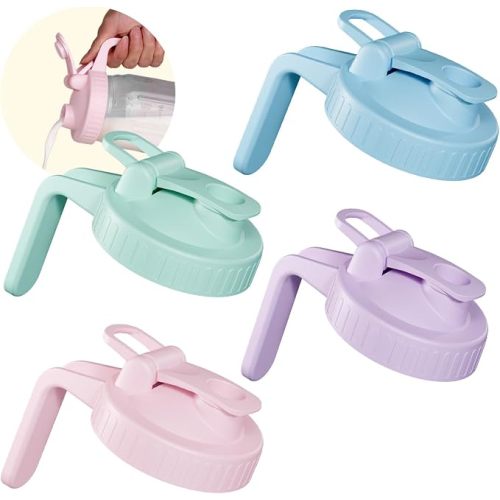 4 Pack Wide Mouth Mason Jar Lids