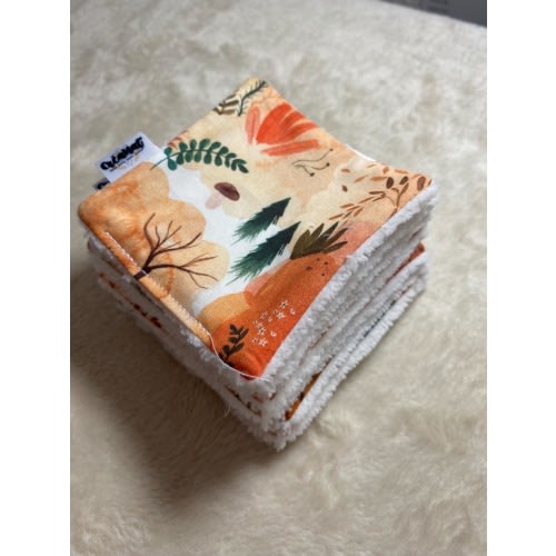 Washable cotton wipes