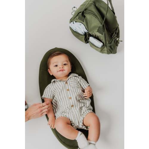Diaper Bag + Travel Baby Lounger Mat Bundle – Kiplie