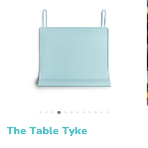 The Table Tyke | The Only Placemat with a Table Edge Bumper