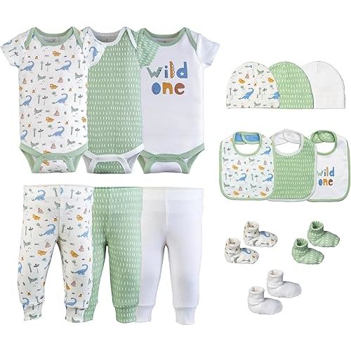 Baby Girl Clothes – 100% Cotton, Soft & Breathable Newborn Essentials and Gifts, Fits 3 to 6 Months