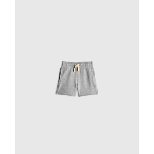 Organic Cotton French Terry Short - Baby in Heather Grey