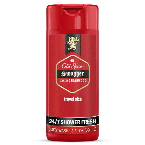 Old Spice Body Wash for Men, Swagger Cedarwood, 24/7 Shower Fresh, 3.0 fl oz
