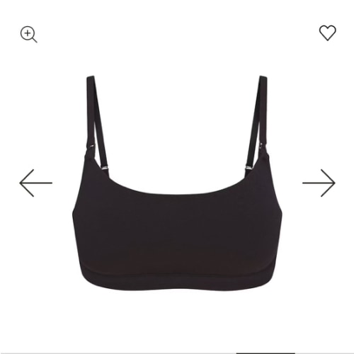COTTON JERSEY MATERNITY NURSING SCOOP BRALETTE | SOOT