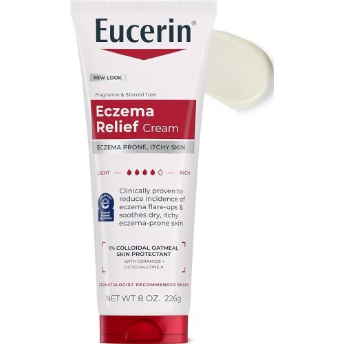Eucerin Eczema Relief Body Cream with Colloidal Oatmeal, 8 OZ