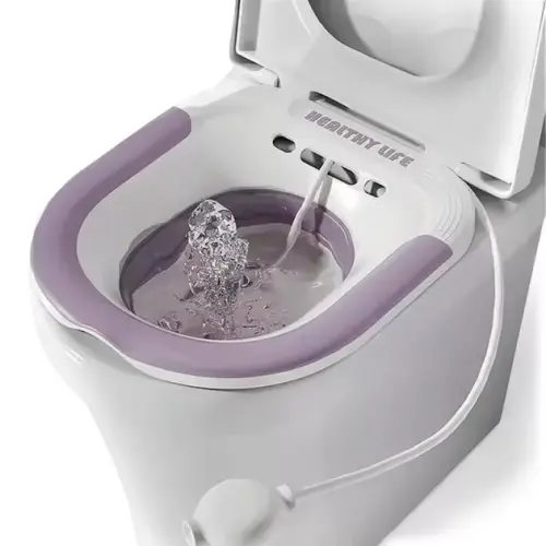 Folding Toilet Sitz Bath for Pregnant - Kidzly