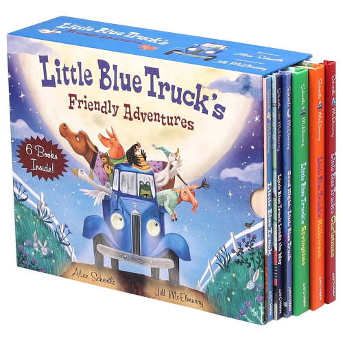 Little Blue Truck's Big Time Hardcover Series: 6-Book Box Set for Kids