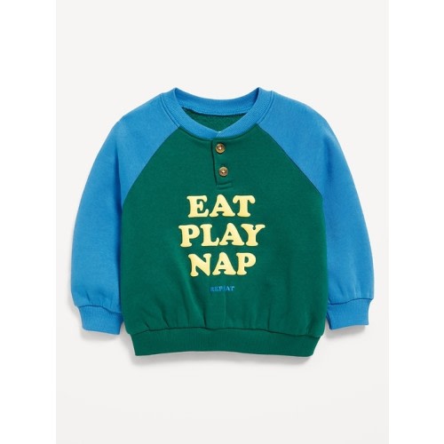 Printed Crew-Neck Sweatshirt for Baby