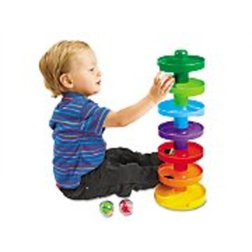 Rainbow Stack Ball Track