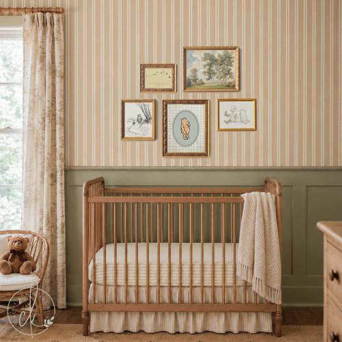 Winnie the Pooh Wall Decor | Vintage Nursery Gallery Wall Art Set | Framed Storybook Prints | G26