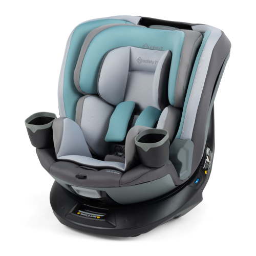 Safety 1ˢᵗ® Turn and Go 360° Rotating All-in-One Convertible Car Seat, Blue Agave, Infant & Toddler, Unisex