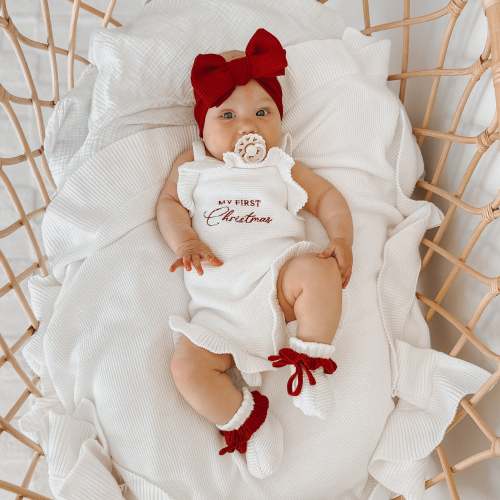 My First Christmas Frill Knit Bundle - Summer