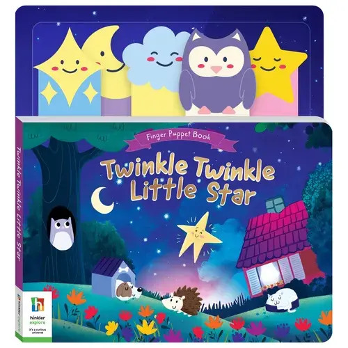 Twinkle Twinkle Little Star Finger Puppet Book | Baby Bunting AU