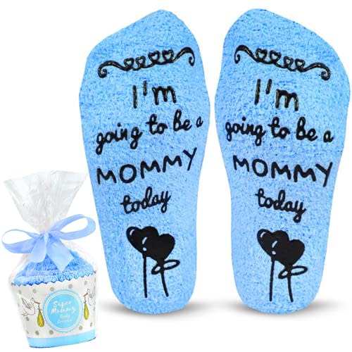 Cavertin Women's Labor and Delivery Socks with Gift Packaging