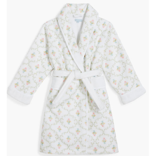 The Baby Hotel Robe - Pastel Trellis - 6-12M