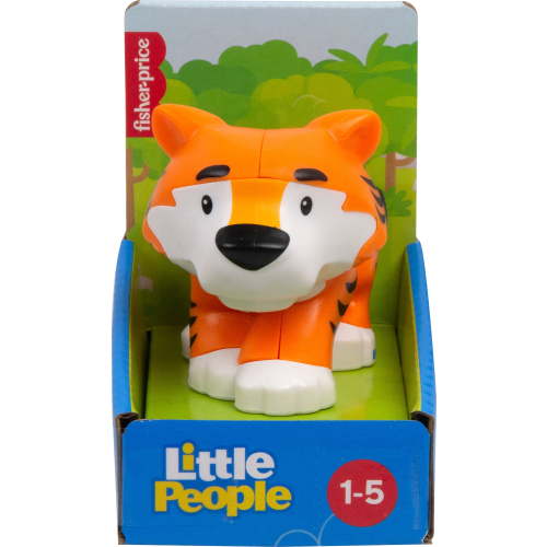Fisher-Price Little People Tiger Animal Figure, Developmental Toy for Toddlers & Kids