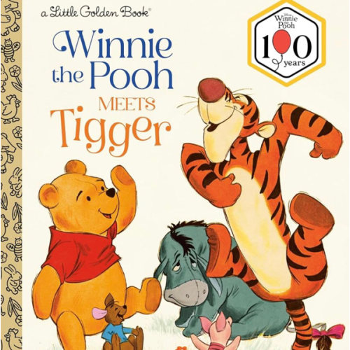 Winnie the Pooh Meets Tigger (Little Golden Book)