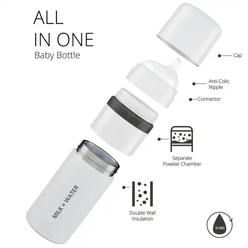 All-In-One Baby Bottle - 5oz