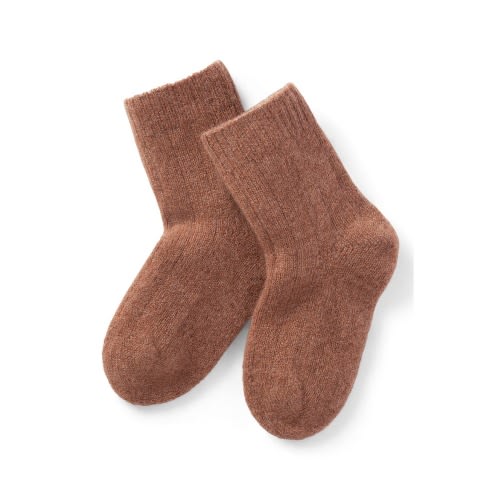 Cashmere Blend Crew Socks