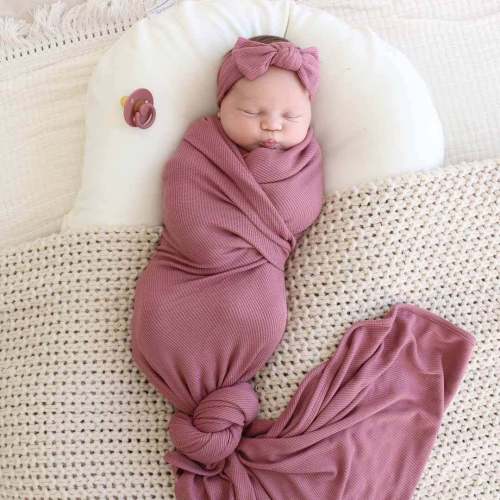 All Bamboo Waffle Swaddle Blankets