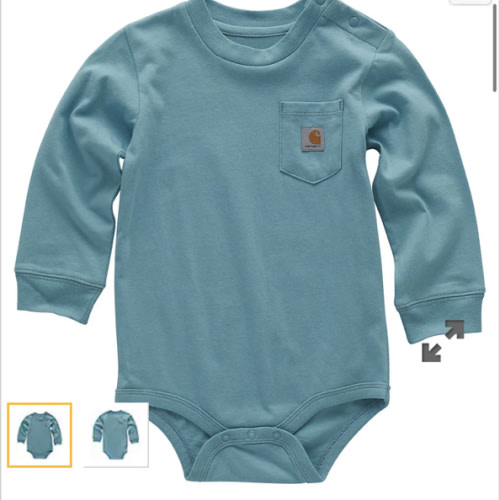 Boys' Long Sleeve Pocket Bodysuit (Baby) | F25 Products | Carhartt
