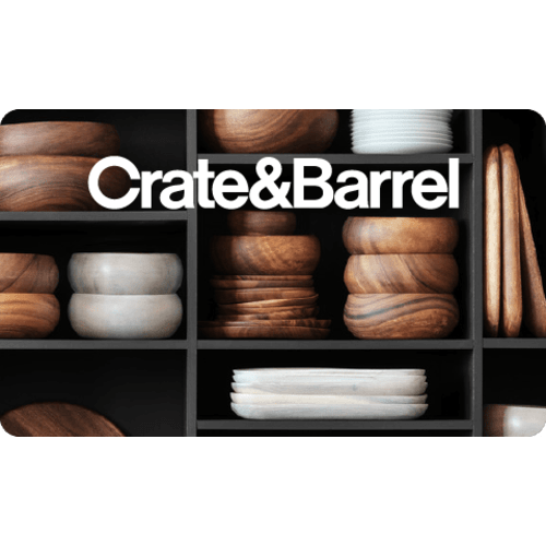 Crate & Barrel Gift Card $25- $500