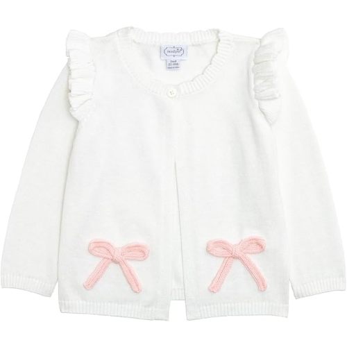 Mud Pie Baby Girl Bow Cardigan