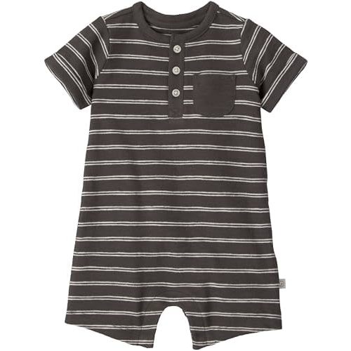 little planet by carter's unisex-baby Waffle Knit Button-Front Jumpsuit made with Organic Cotton