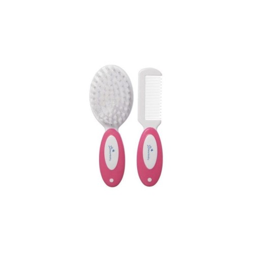 Dreambaby Deluxe Brush & Comb Set Kids/Baby Toddler Hair Grooming Kit Pink