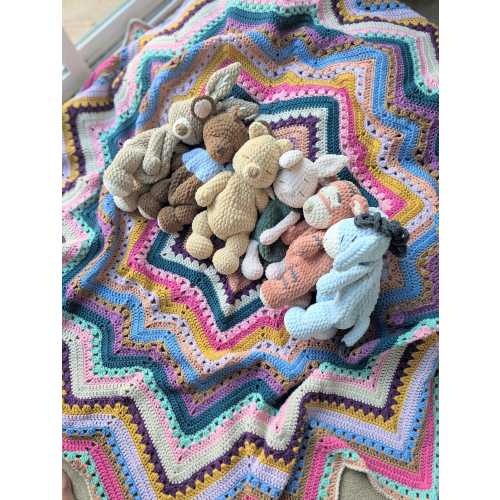 Crochet Classic Hundred Acre Woods Collection: Handmade Plush Snuggler
