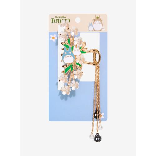 Studio Ghibli® My Neighbor Totoro Floral Claw Clip with Charms - BoxLunch Exclusive