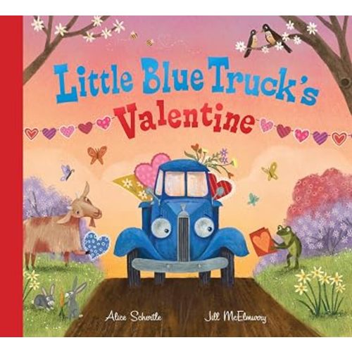 Little Blue Truck's Valentine: A Heartwarming Farm Adventure Featuring a Large Gatefold―Perfect for Valentine's Day Fun
